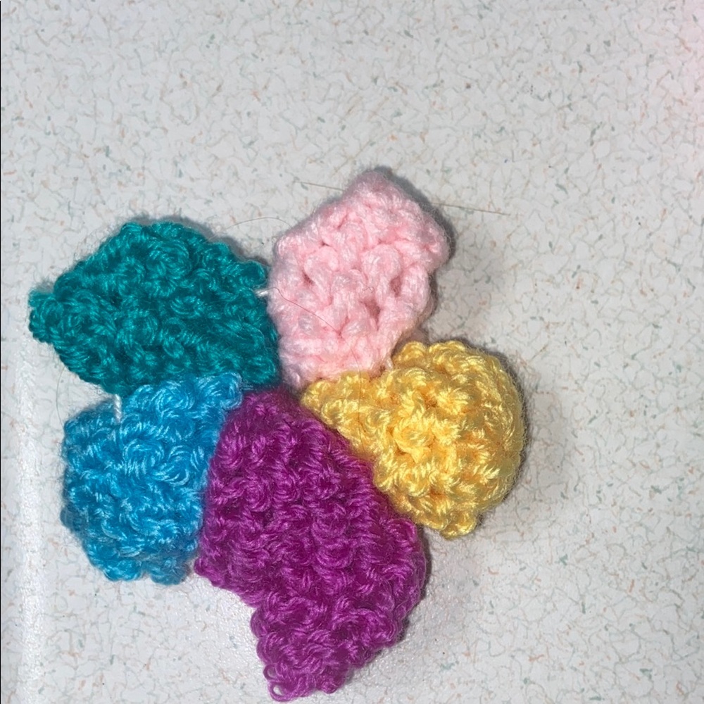 Colorful Crochet Flower!